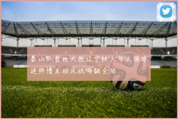 泰山队首轮大胜辽宁铁人与主场球迷热情互动庆祝嗨翻全场